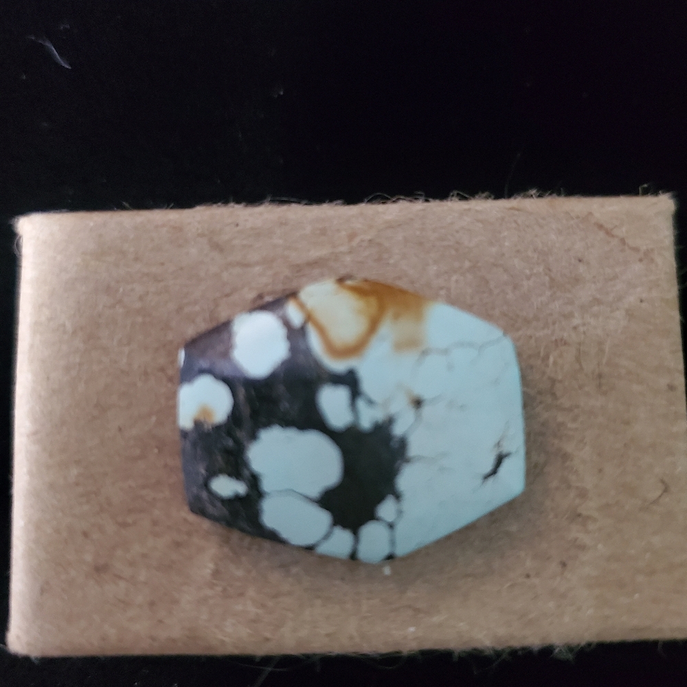 12 Ct Untreated Natural Lone Mountain American Turquoise Loose Gemstone Cabochon